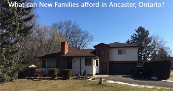 What can New Families afford in Ancaster