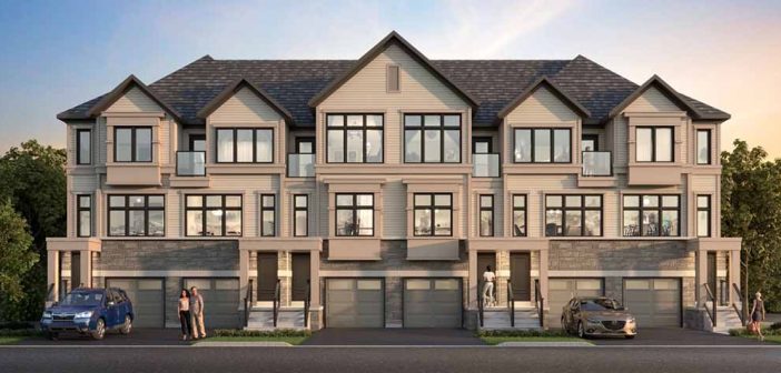 Number of Listings and Townhouses Available Within 550K Range in St Catharines