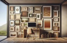 Transform your workspace with a gallery wall